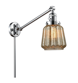 Innovations - 237-PC-G146 - One Light Swing Arm Lamp - Franklin Restoration - Polished Chrome