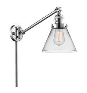 Innovations - 237-PC-G42 - One Light Swing Arm Lamp - Franklin Restoration - Polished Chrome