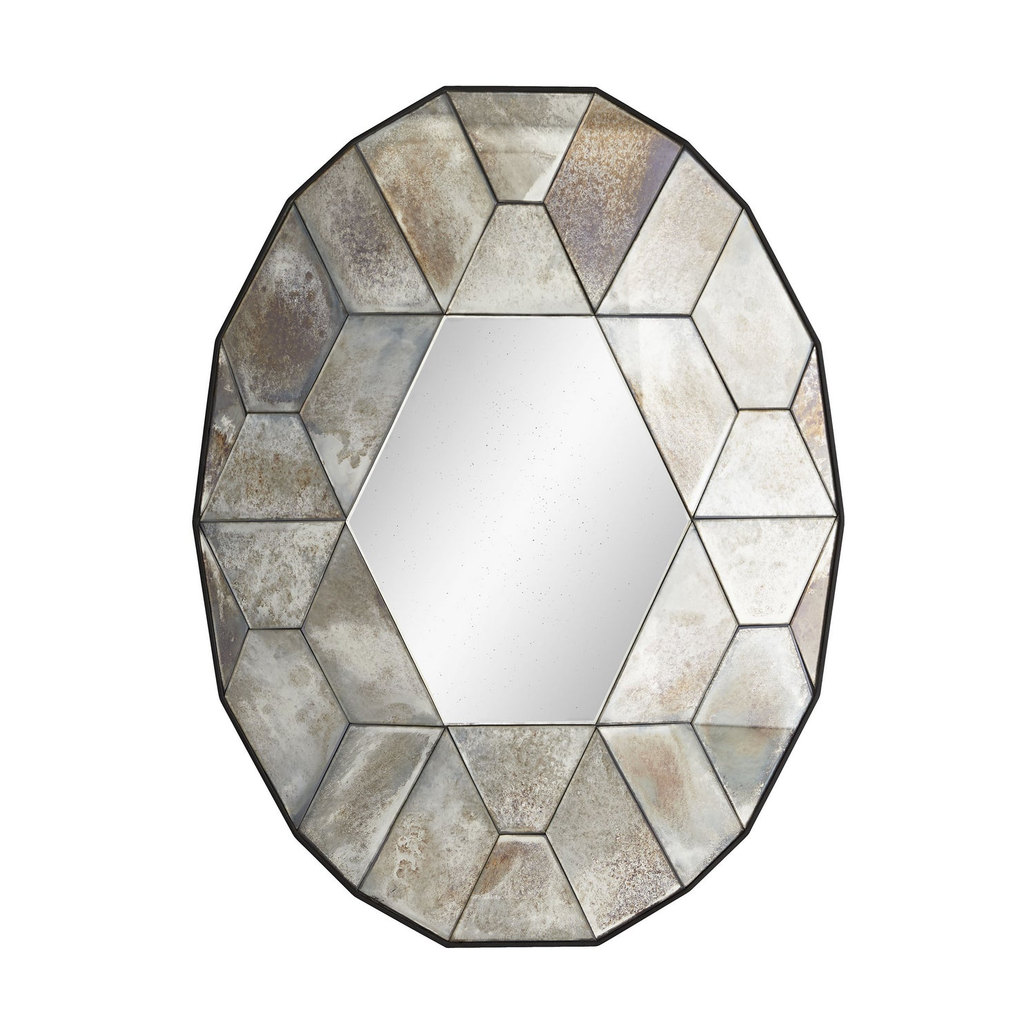 Arteriors - 4727 - Mirror - Callen - Natural Iron