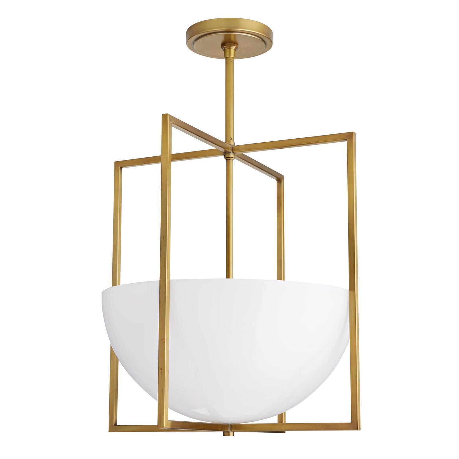 Arteriors - 49177 - Two Light Pendant - Royce - Antique Brass