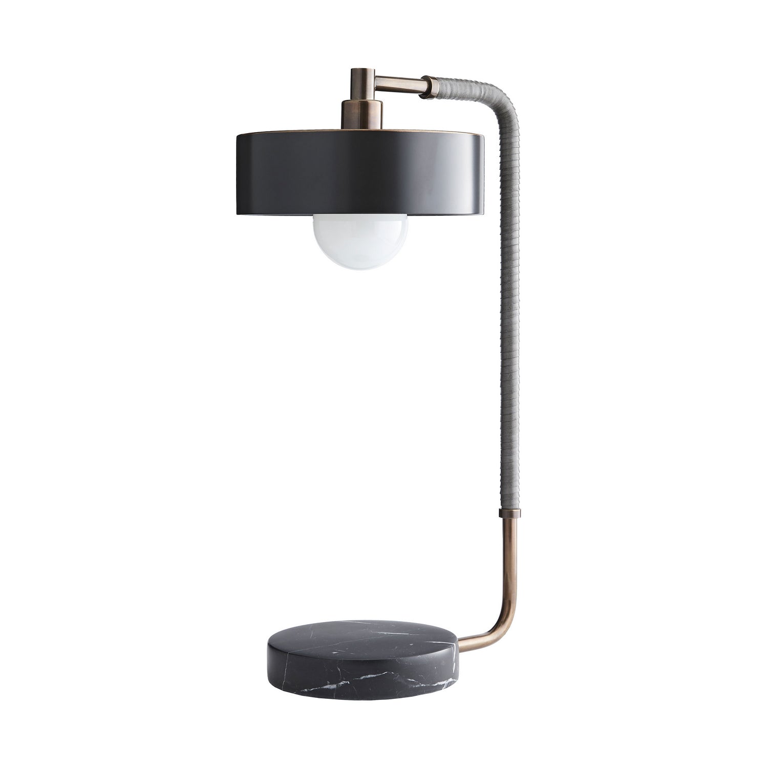 Arteriors - 49248-130 - One Light Table Lamp - Aaron - Heritage Brass