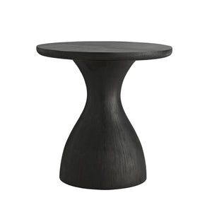 Arteriors - 5073 - Side Table - Scout - Sandblasted Soft Black Waxed