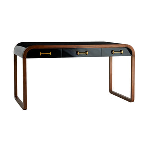 Arteriors - 5371 - Desk - Victoria - Black Gloss Lacquer