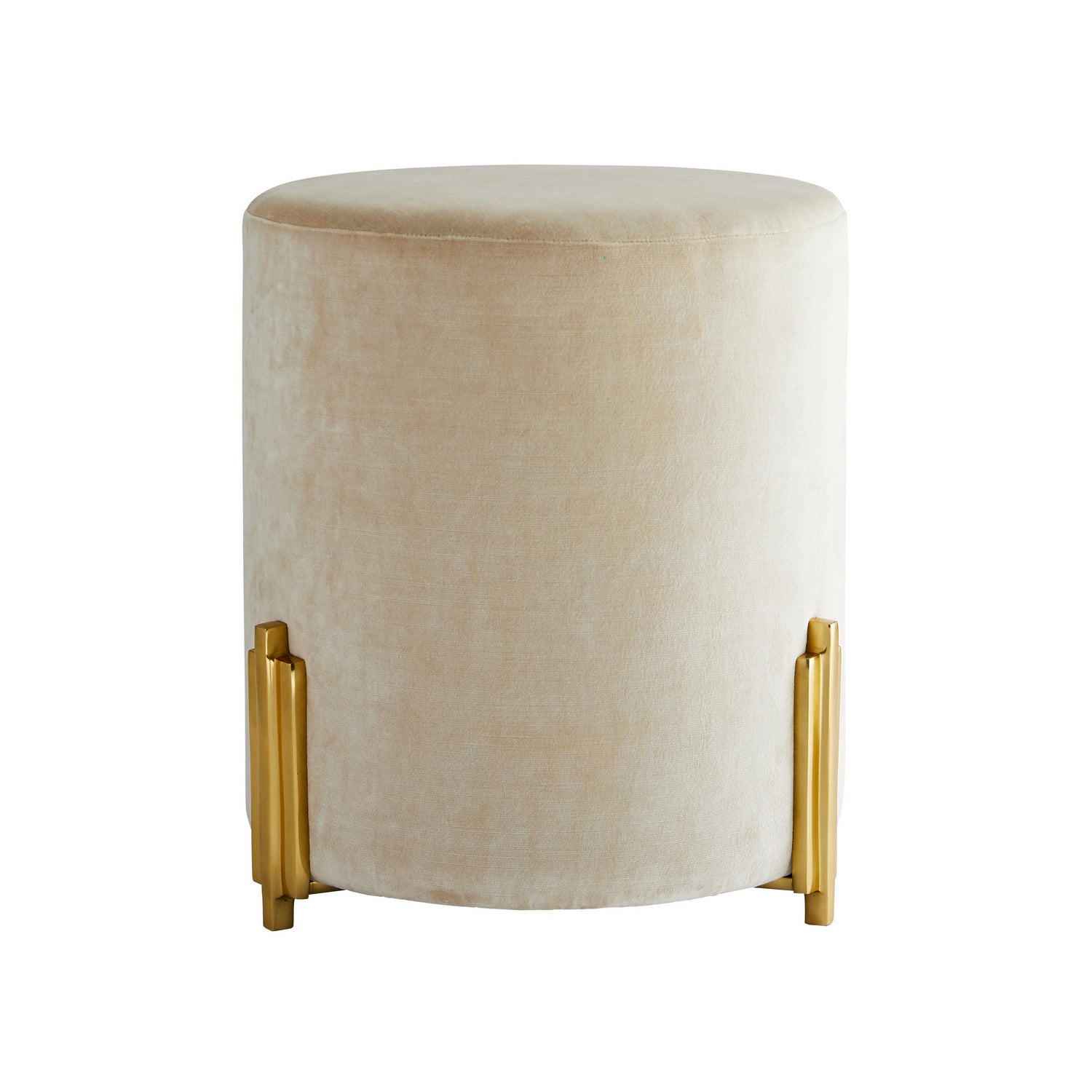 Arteriors - 6931 - Ottoman - Warby - Sterling Velvet