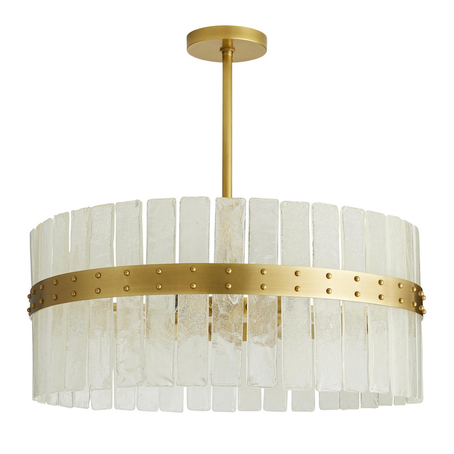 Arteriors - 89312 - Four Light Chandelier - Sinclair - Antique Brass