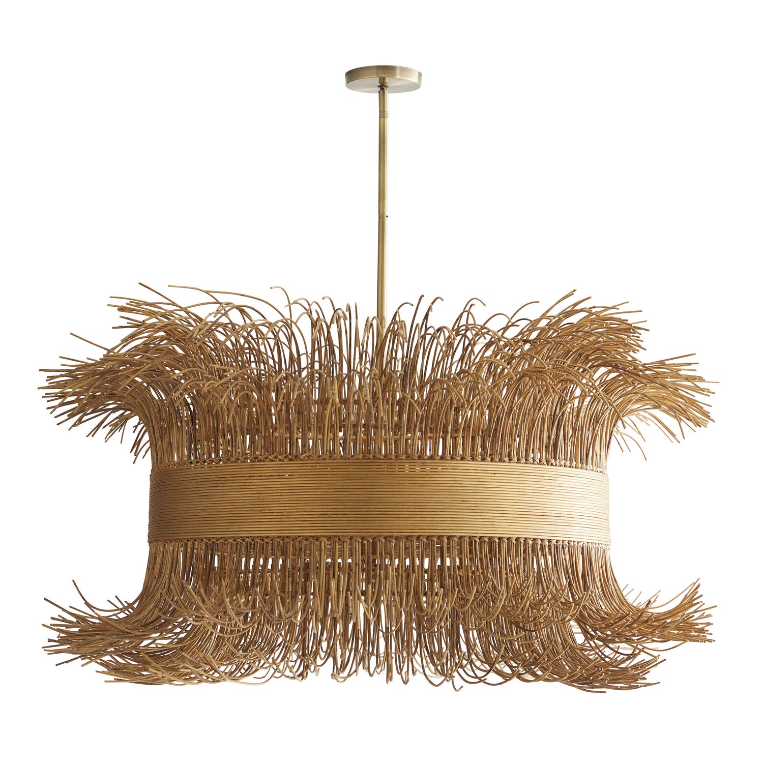 Arteriors - DK89925 - Six Light Chandelier - Filamento - Natural