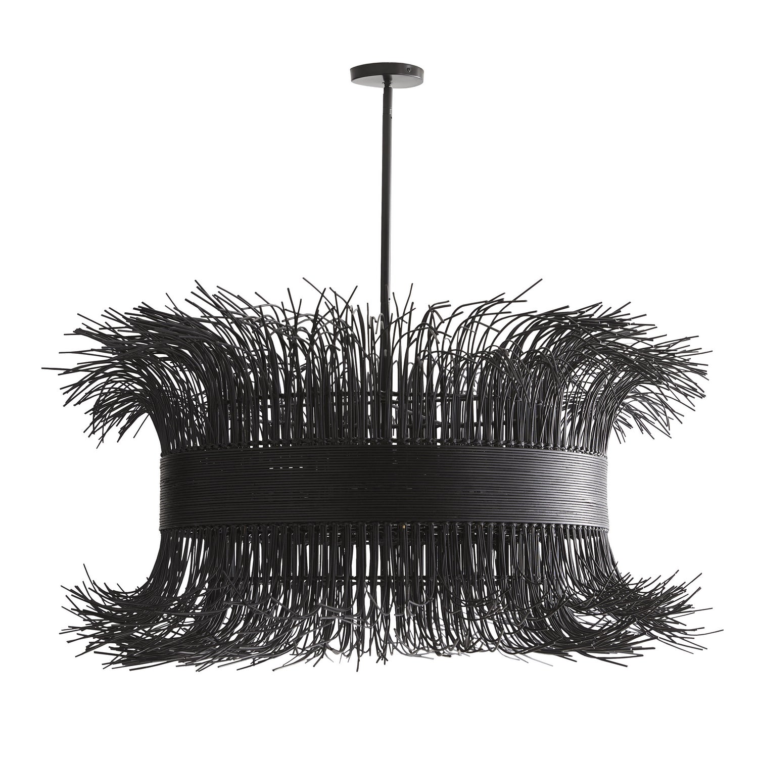 Arteriors - DK89926 - Six Light Chandelier - Filamento - Black