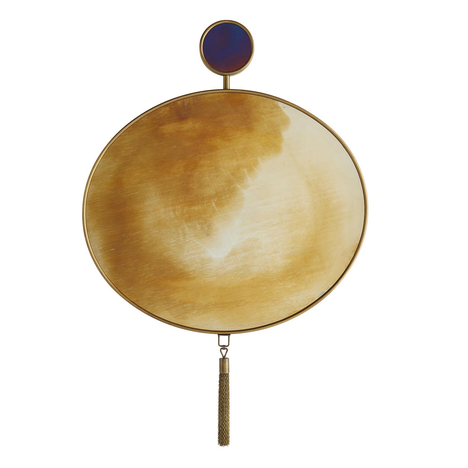 Arteriors - DS2025 - Mirror - Moon - Antique Brass