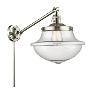 Innovations - 237-PN-G544 - One Light Swing Arm Lamp - Franklin Restoration - Polished Nickel