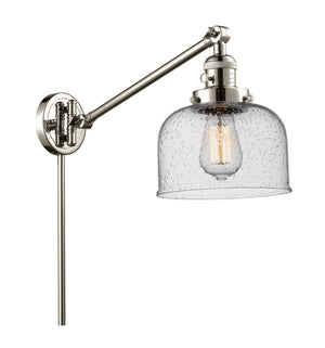 Innovations - 237-PN-G74 - One Light Swing Arm Lamp - Franklin Restoration - Polished Nickel