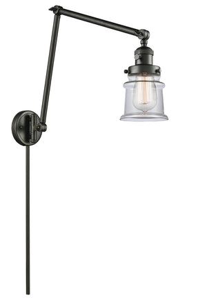 Innovations - 238-OB-G182S - One Light Swing Arm Lamp - Franklin Restoration - Oil Rubbed Bronze