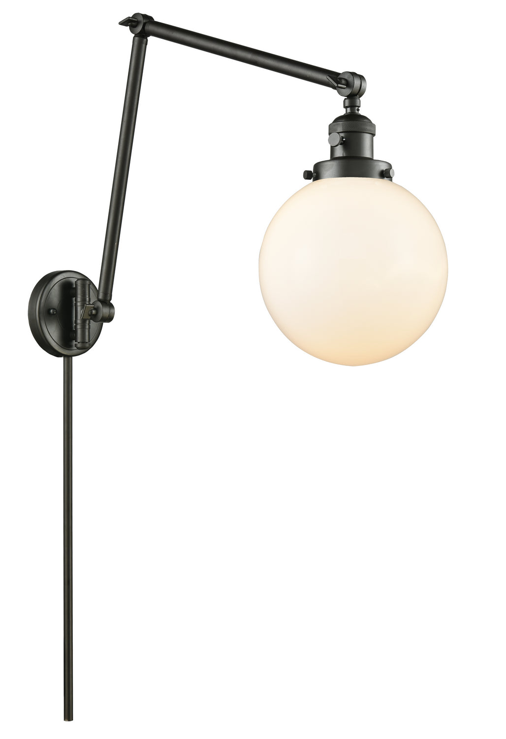 Innovations - 238-OB-G201-8 - One Light Swing Arm Lamp - Franklin Restoration - Oil Rubbed Bronze