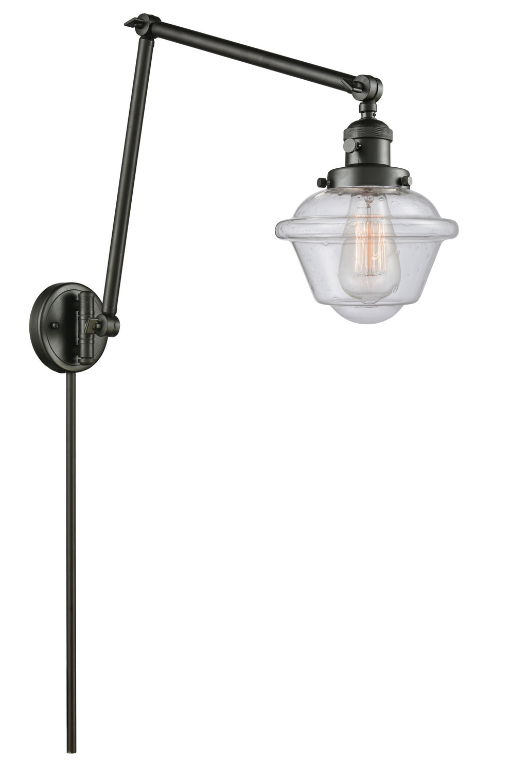 Innovations - 238-OB-G534 - One Light Swing Arm Lamp - Franklin Restoration - Oil Rubbed Bronze