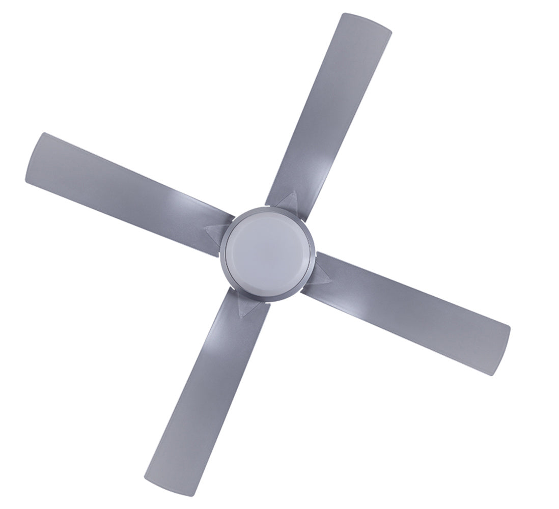 Beacon Lighting - 21289601 - 52"Ceiling Fan - Moonah - Silver