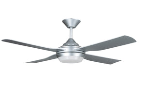 Beacon Lighting - 21289601 - 52"Ceiling Fan - Moonah - Silver