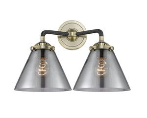 Innovations - 284-2W-BAB-G43 - Two Light Bath Vanity - Nouveau - Black Antique Brass