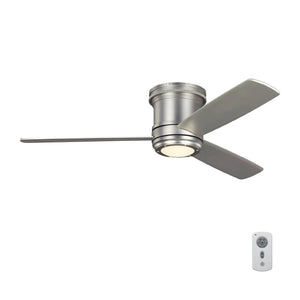 Visual Comfort Fan - 3TAHR56SND - 56``Ceiling Fan - Aerotour Semi-Flush 56 - Satin Nickel