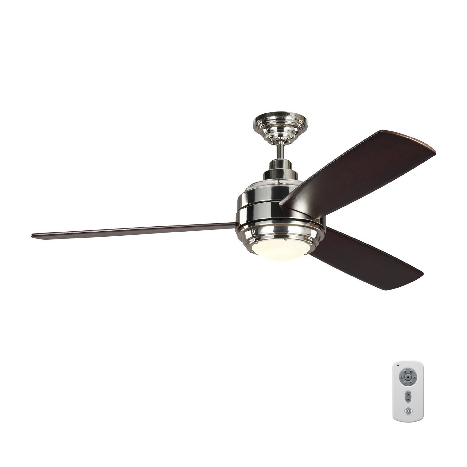 Visual Comfort Fan - 3TAR56PNDMD - 56``Ceiling Fan - Aerotour 56 - Polished Nickel