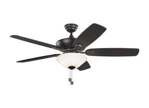 Generation Lighting. - 5COM52MBKD-V1 - 52"Ceiling Fan - Colony - Midnight Black