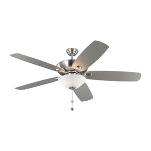 Generation Lighting. - 5CSM60BSD-V1 - 60"Ceiling Fan - Colony - Brushed Steel