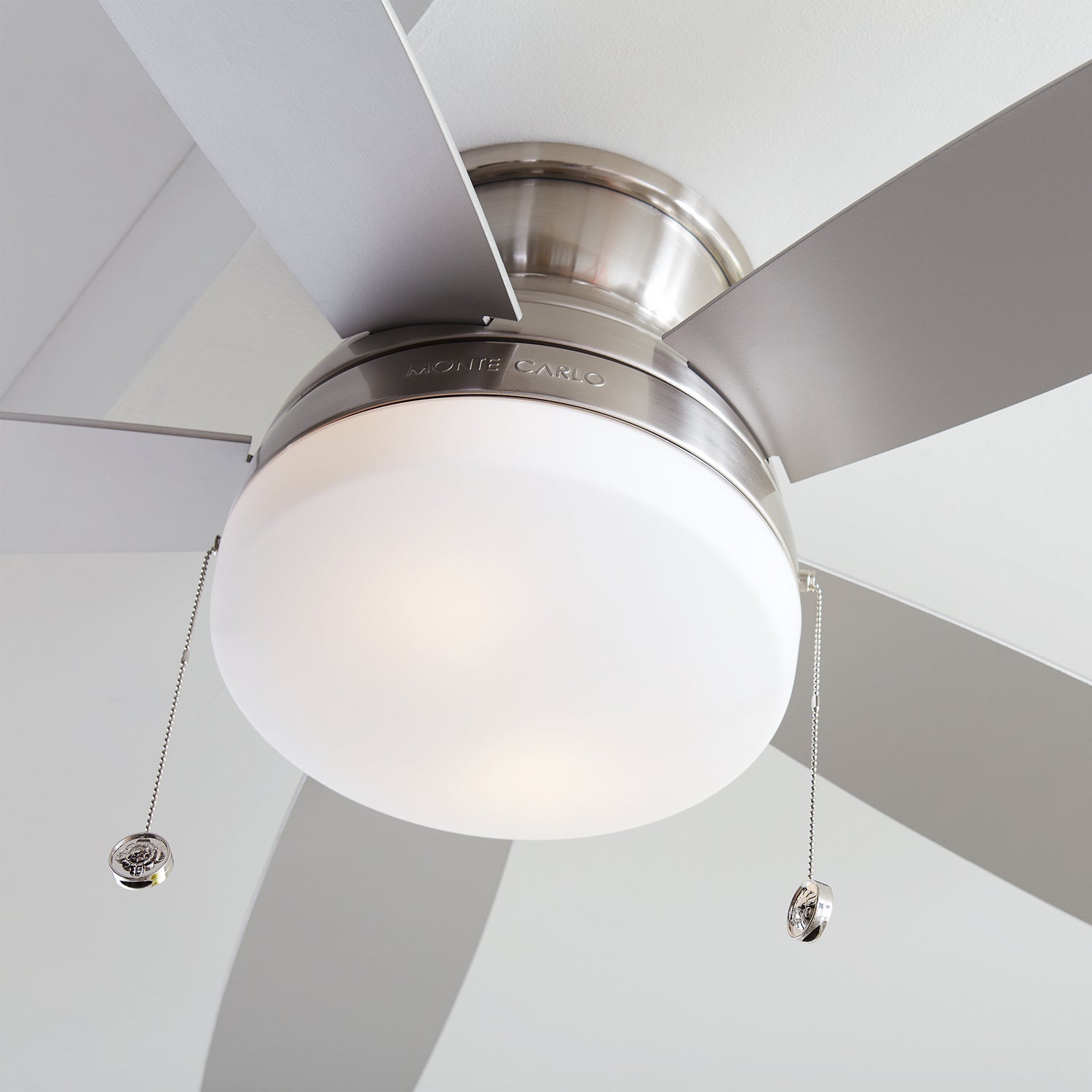 Generation Lighting. - 5TV52BSD-V1 - 52"Ceiling Fan - Traverse - Brushed Steel