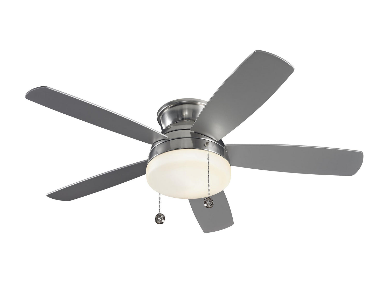 Generation Lighting. - 5TV52BSD-V1 - 52"Ceiling Fan - Traverse - Brushed Steel