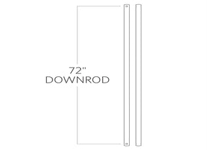Visual Comfort Fan - DR72BZ - Downrod - Universal - Bronze