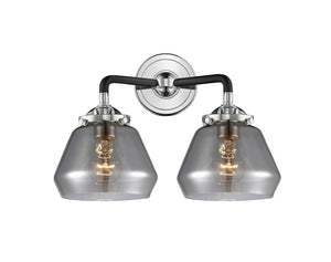 Innovations - 284-2W-BPN-G173 - Two Light Bath Vanity - Nouveau - Black Polished Nickel