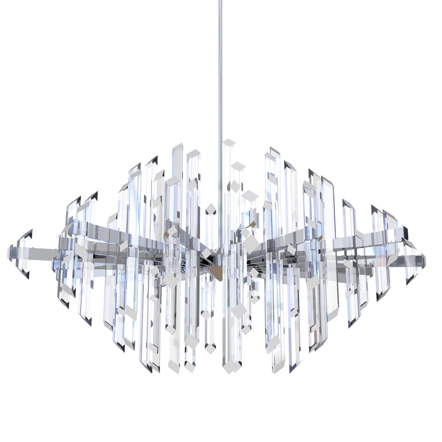 BlackJack Lighting - FAC-45P-PC-27U-30K - LED Chandelier - Facet - Polished Chrome