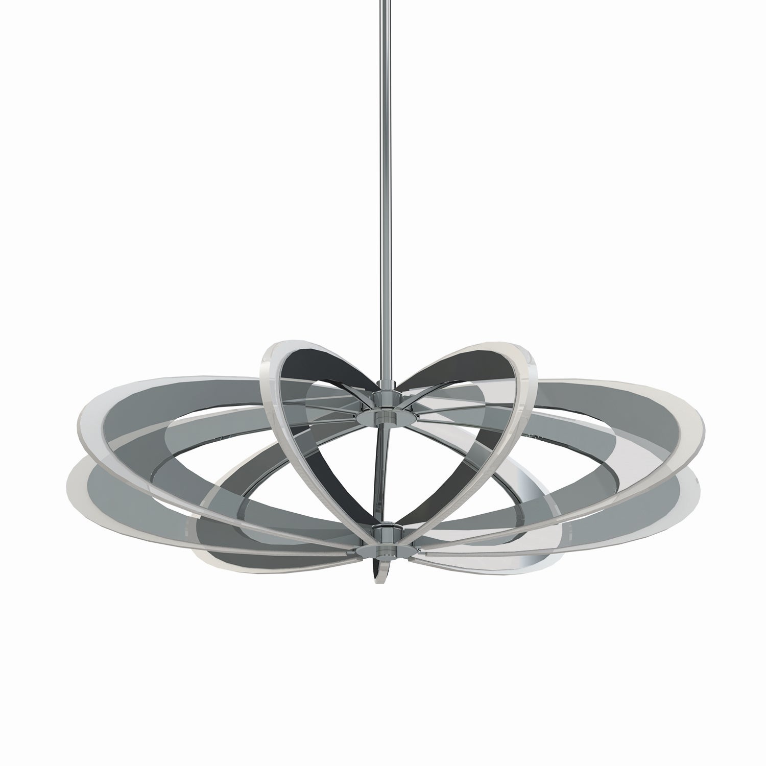 BlackJack Lighting - IRD-27C-PC-27U-30K - LED Pendant - Iridium - Polished Chrome