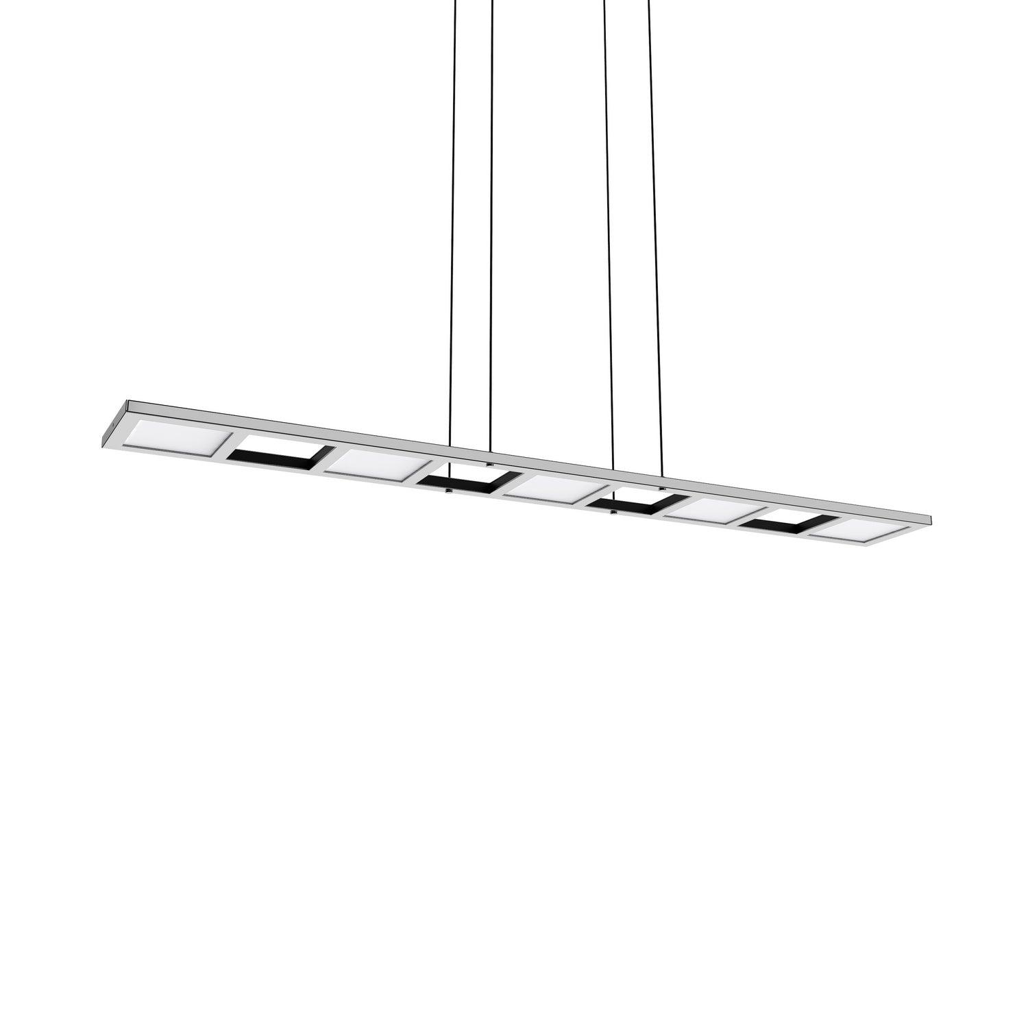 BlackJack Lighting - QDR-48P-PC-12T-30K - LED Linear Pendant - Quadra - Polished Chrome