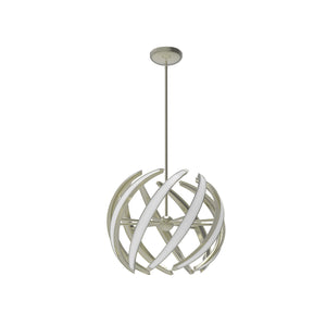 BlackJack Lighting - SWL-23P-SN-27U-30K - LED Pendant - Swirl - Satin Nickel