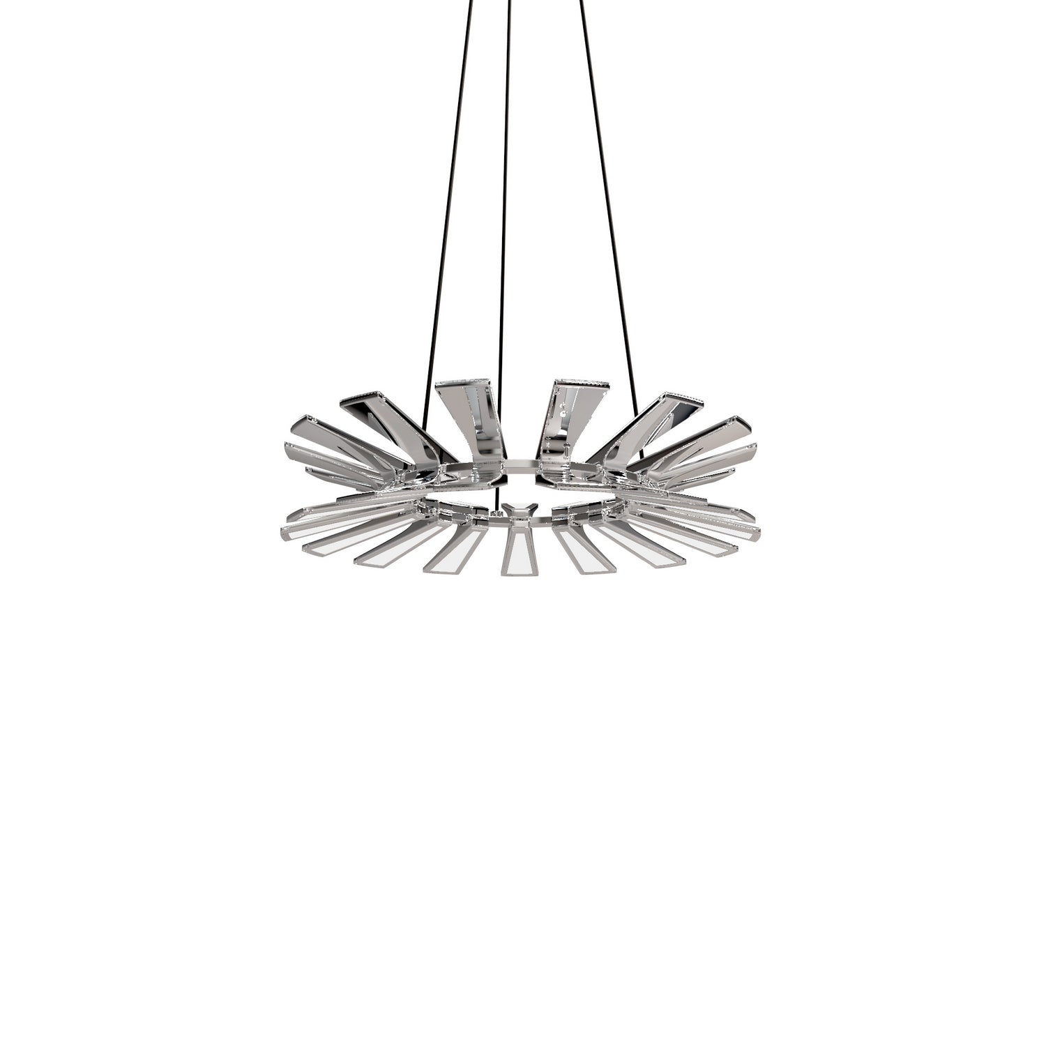 BlackJack Lighting - WEG-26C-PC-27U-30K - LED Pendant - Wedge - Polished Chrome