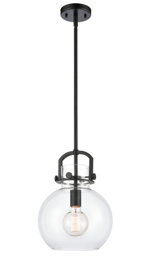 Innovations - 410-1S-BK-10CL - LED Mini Pendant - Downtown Urban - Matte Black