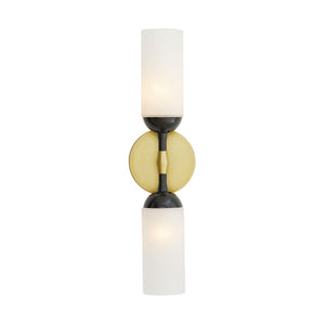 Arteriors - 49670 - Two Light Wall Sconce - Emmett - Antique Brass