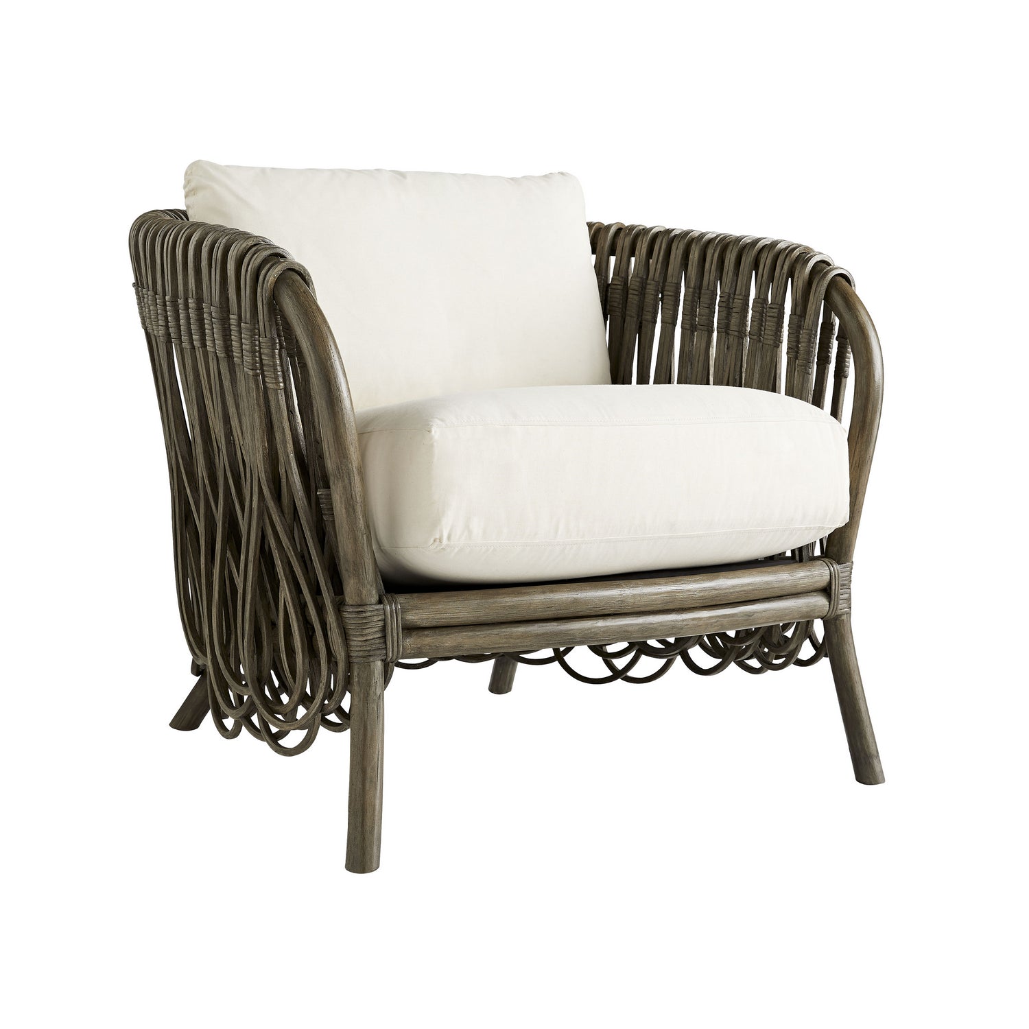 Arteriors - 5613 - Chair - Strata - Gray Wash