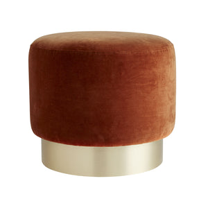 Arteriors - 8140 - Ottoman - Avalon - Persimmon