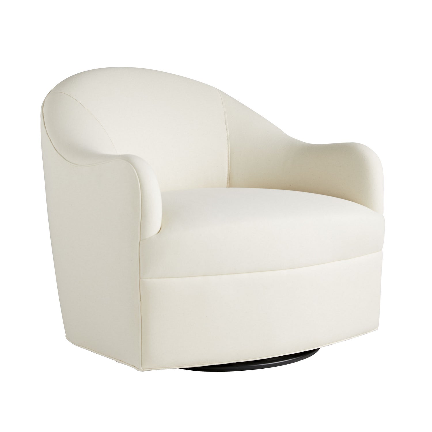 Arteriors - 8144 - Chair with Swivel - Delfino - White