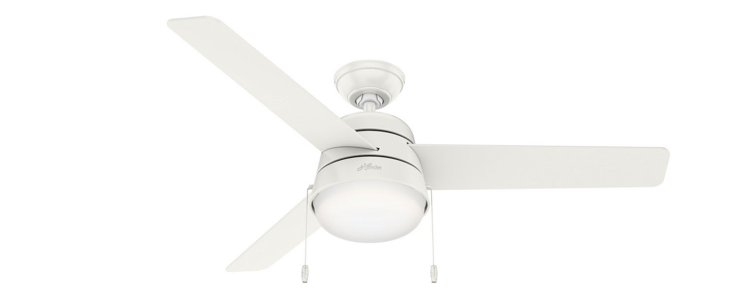 Hunter - 50378 - 52" Ceiling Fan - Aker - Fresh White