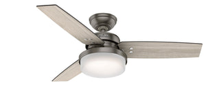 Hunter - 50393 - 44" Ceiling Fan - Sentinel - Brushed Slate
