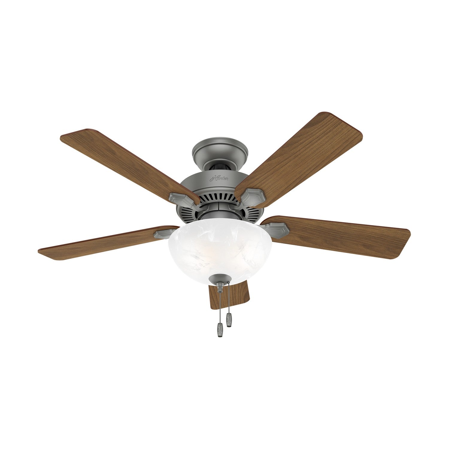 Hunter - 50904 - 44" Ceiling Fan - Swanson - Matte Silver