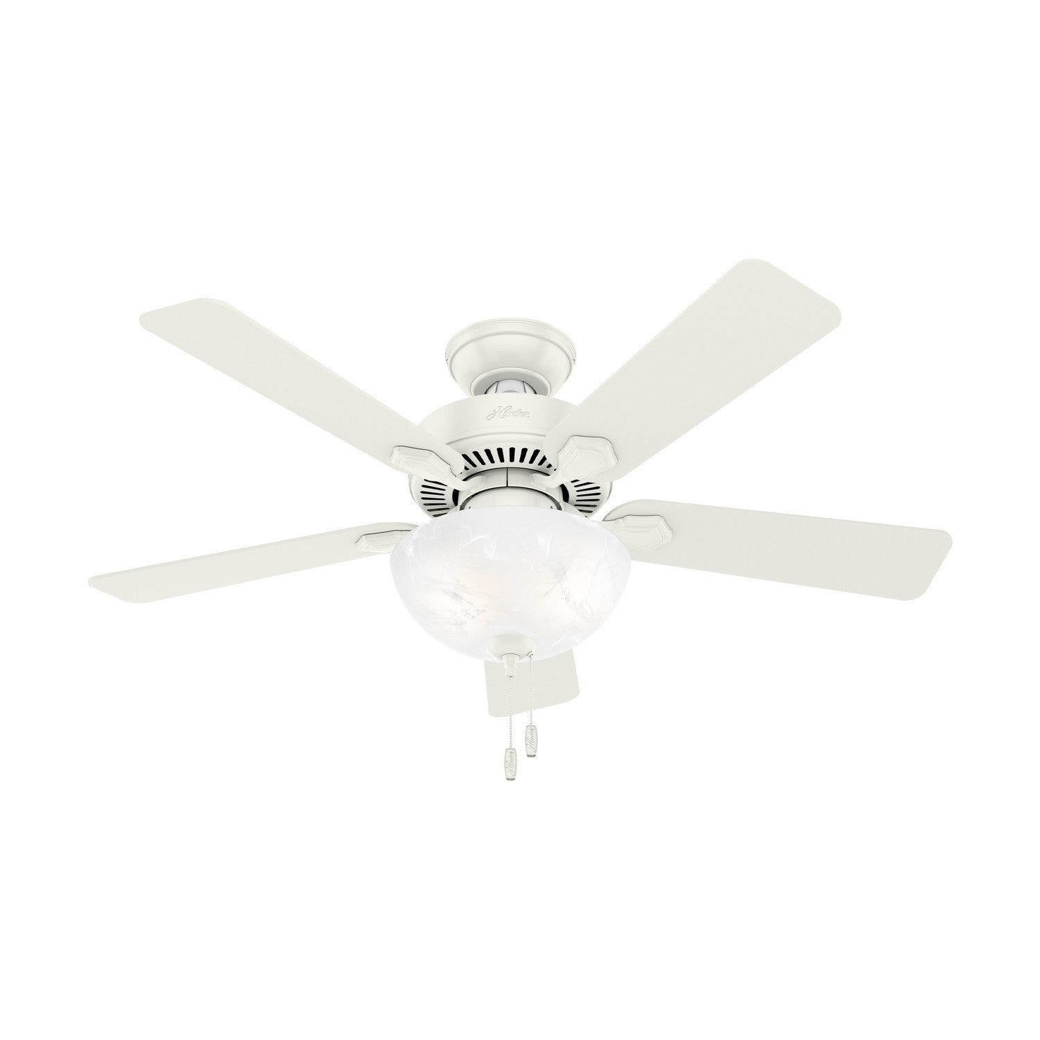 Hunter - 50905 - 44" Ceiling Fan - Swanson - Fresh White