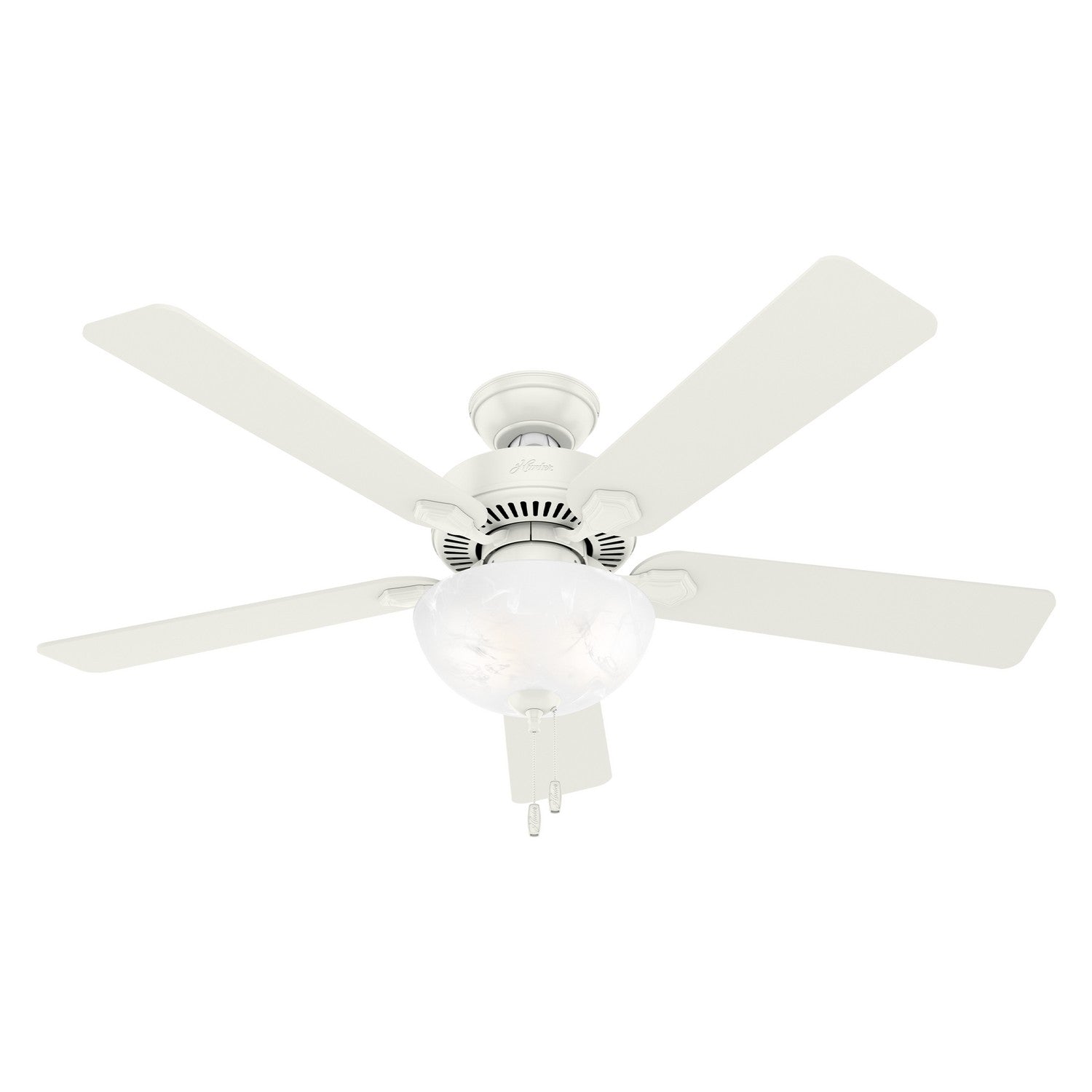 Hunter - 50908 - 52" Ceiling Fan - Swanson - Fresh White