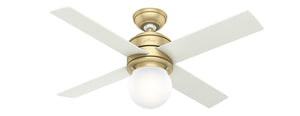 Hunter - 52313 - 44" Ceiling Fan - Hepburn - Modern Brass