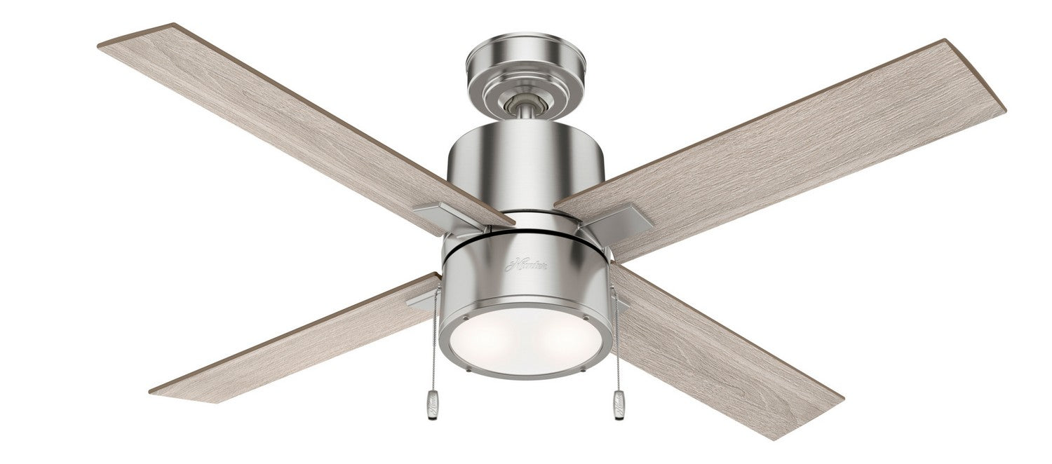 Hunter - 54214 - 52" Ceiling Fan - Beck - Brushed Nickel
