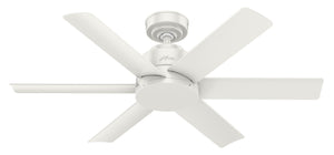 Hunter - 59614 - 44" Ceiling Fan - Kennicott - Fresh White