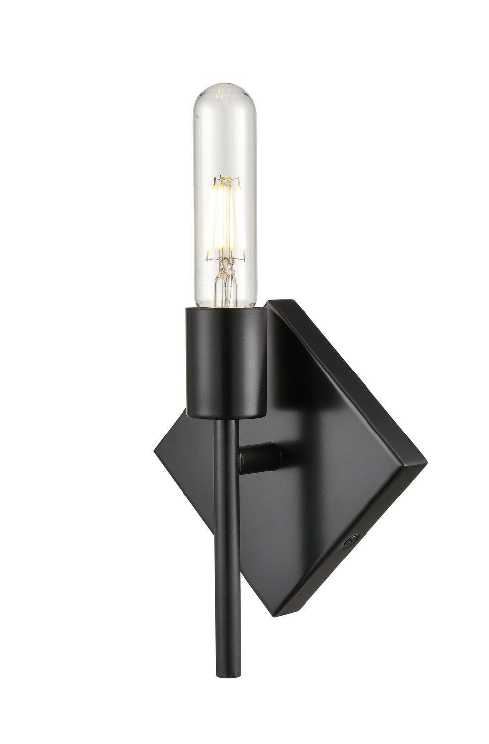 Innovations - 425-1W-BK - One Light Wall Sconce - Auralume - Matte Black