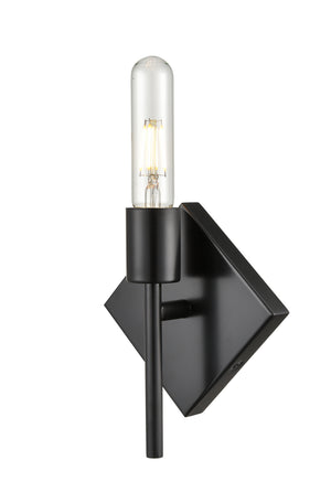 Innovations - 425-1W-BK - One Light Wall Sconce - Auralume - Matte Black