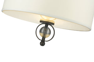 Golden - 1030-FM RBZ - Two Light Flush Mount - Cerchi - Rubbed Bronze