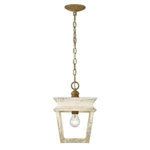 Golden - 0839-M1L BC - One Light Mini Pendant - Haiden - Burnished Chestnut